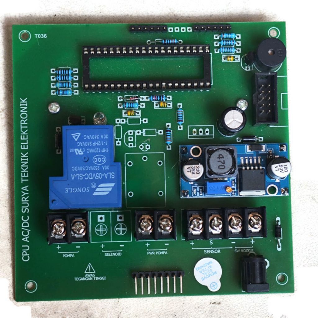 CPU Pertamini Pom Mini AC DC