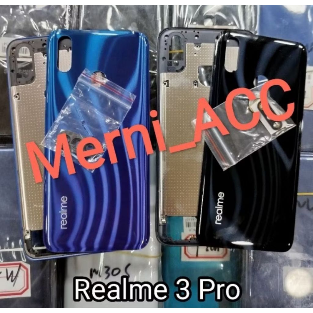 kesing housing casing realme 3 pro Bezel + backdoor