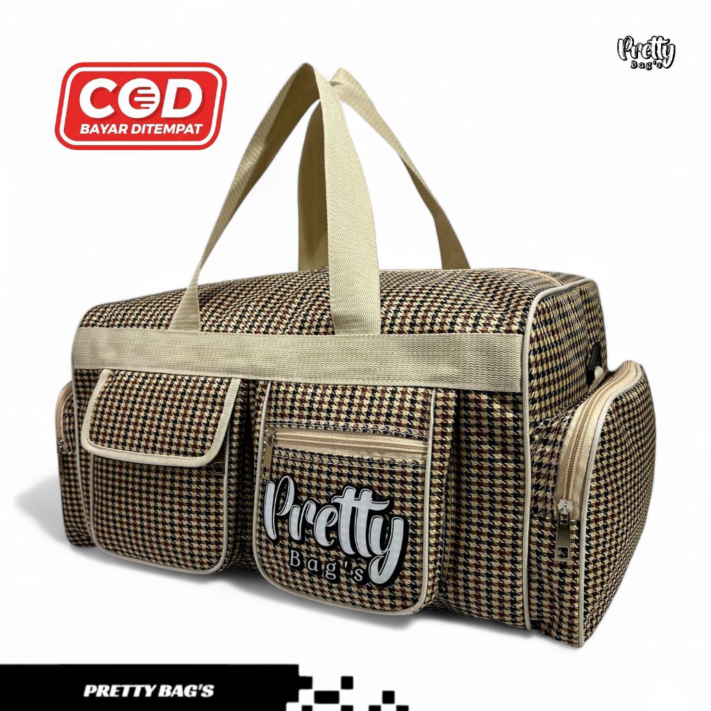 PRETTY BAG'S Tas Pakaian Pria Wanita Ukuran Medium / Tas Travel Untuk Bepergian