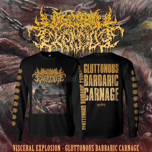 Longsleeve - Visceral Explosion Gluttonous Carnage