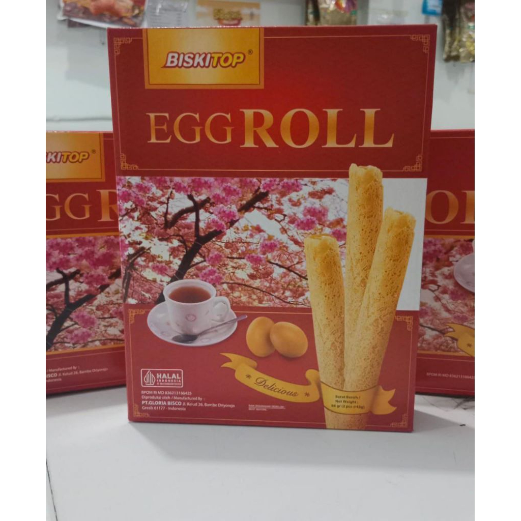 Egg Roll Biskitop