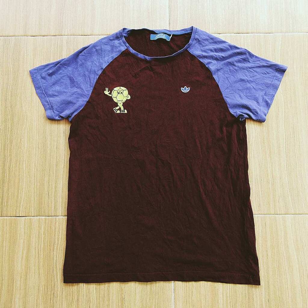 Adidas Originals Westham united colorway world cup Basic Ringer tshirt Tee  West Ham united colour w