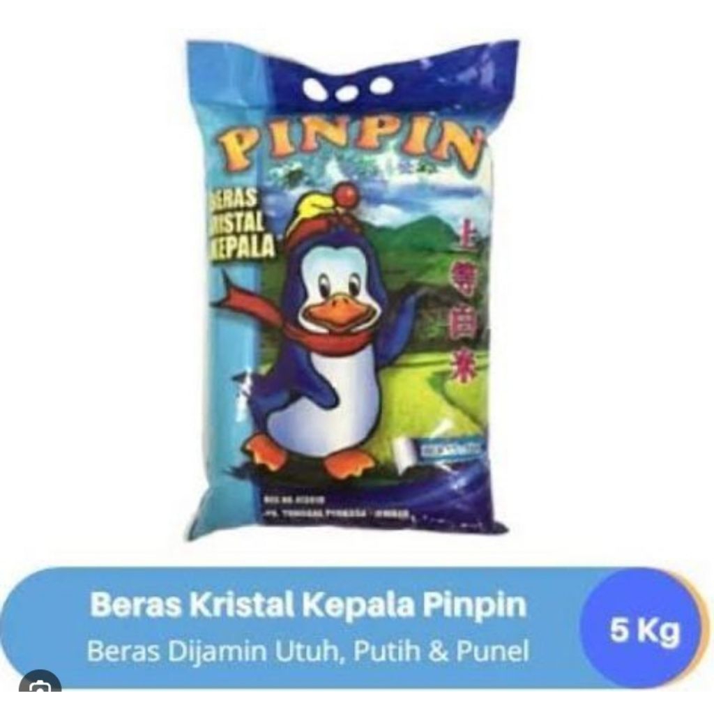 

Beras premium beras pinpin kemasan 5kg