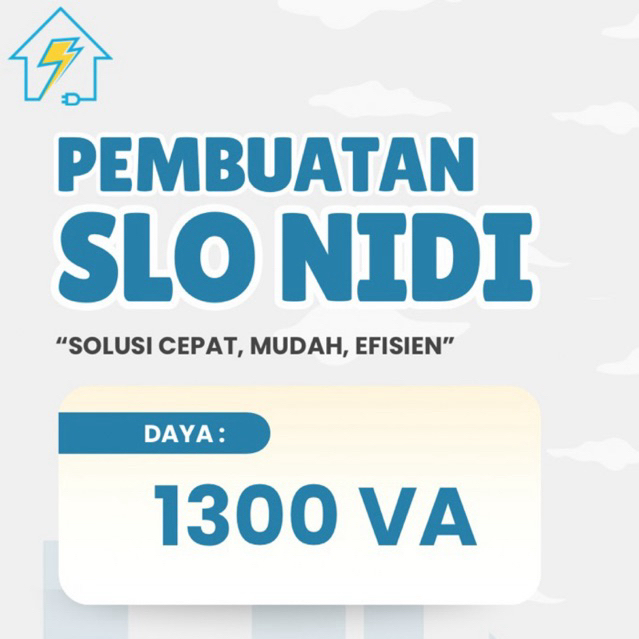 PEMBUATAN SLO NIDI DAYA 1300 VA