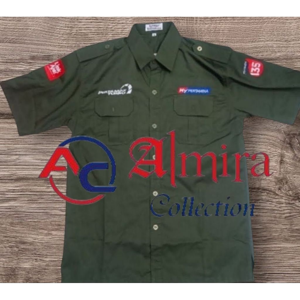kemeja my Pertamina Pertamax turbo seragam MYPERTAMINA PERTAMAX TURBO BAJU MAYPERTAMINA