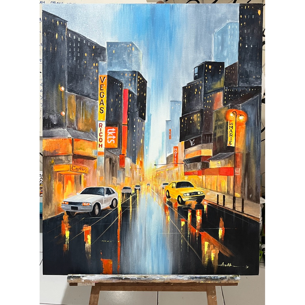 SKYLINE KOTA LAS VEGAS 80 x 100 CM