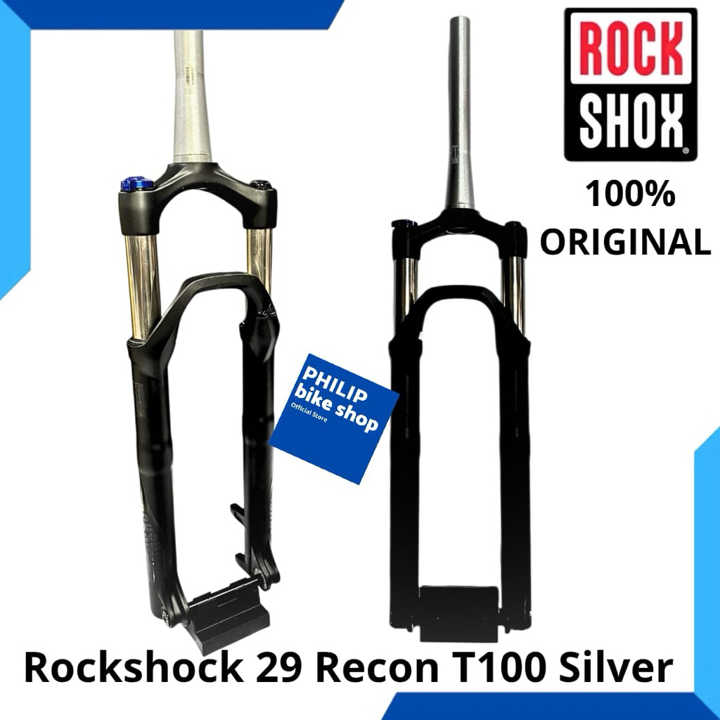 Fork Rockshox 29 Recon Travel 100 Silver New