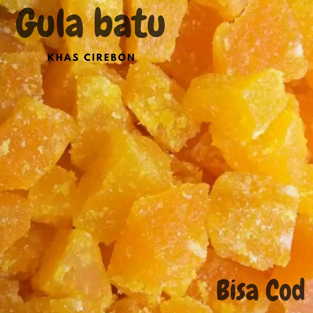 Gula batu kuning/ Gula batu khas Cirebon 1KG