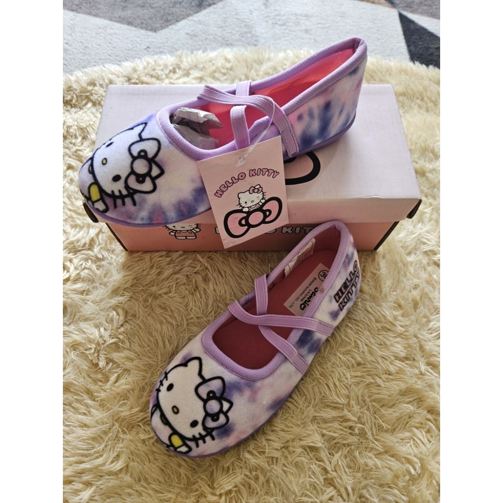 FLATSHOES SANRIO HELLO KITTY|SEPATU FLATSHOES ANAK PEREMPUAN HELLO KITTY SANRIO|SEPATU CANTIK ANAK P