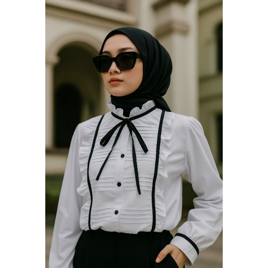 Blouse Putih Opnaisel