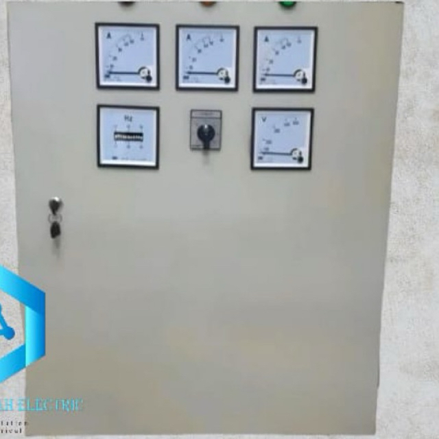 PANEL MDP 3phase 50a + ARRESTER ANALOG METER 3phase