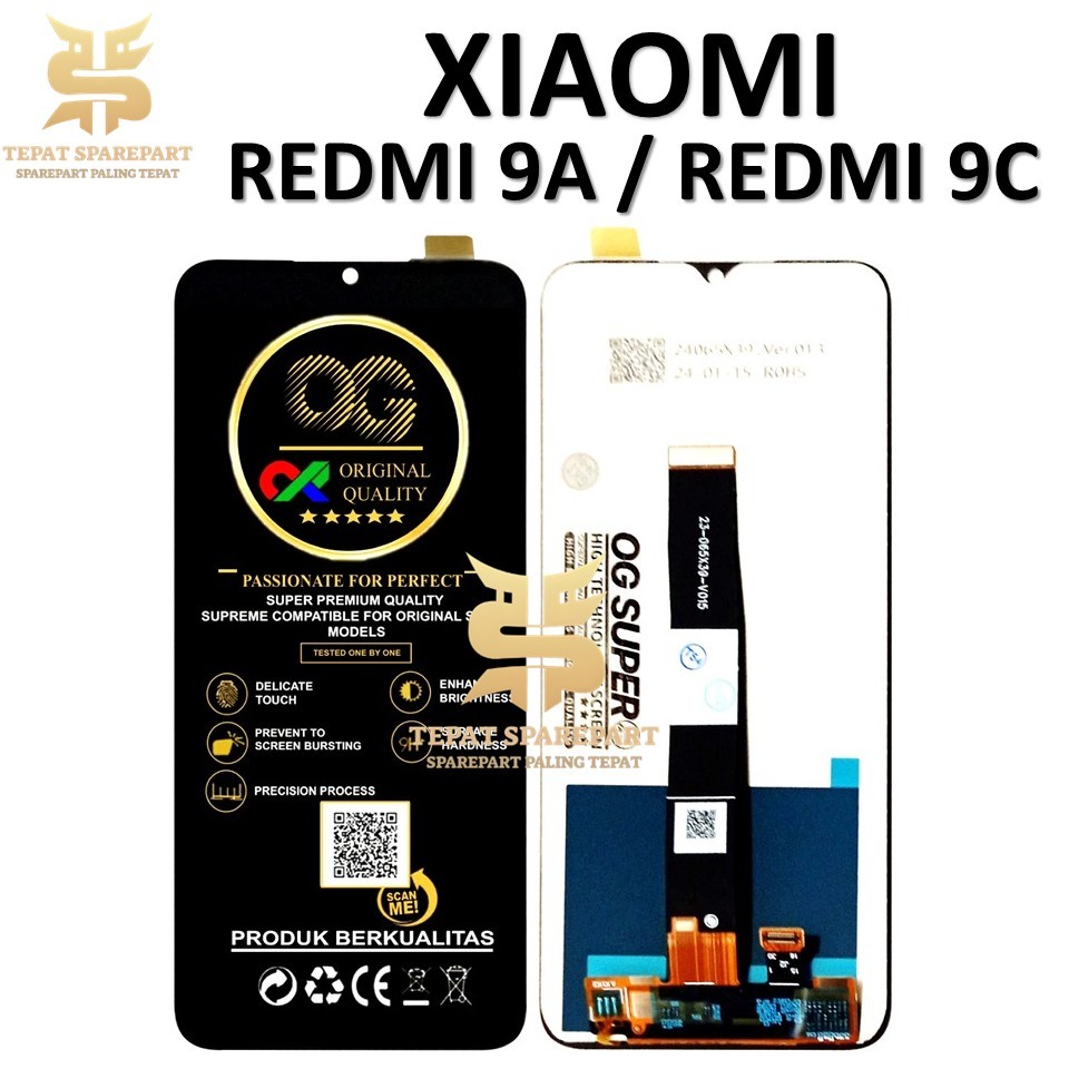 LCD TOUCHSCREEN REDMI 9A / REDMI 9C  ORIGINAL FULLSET