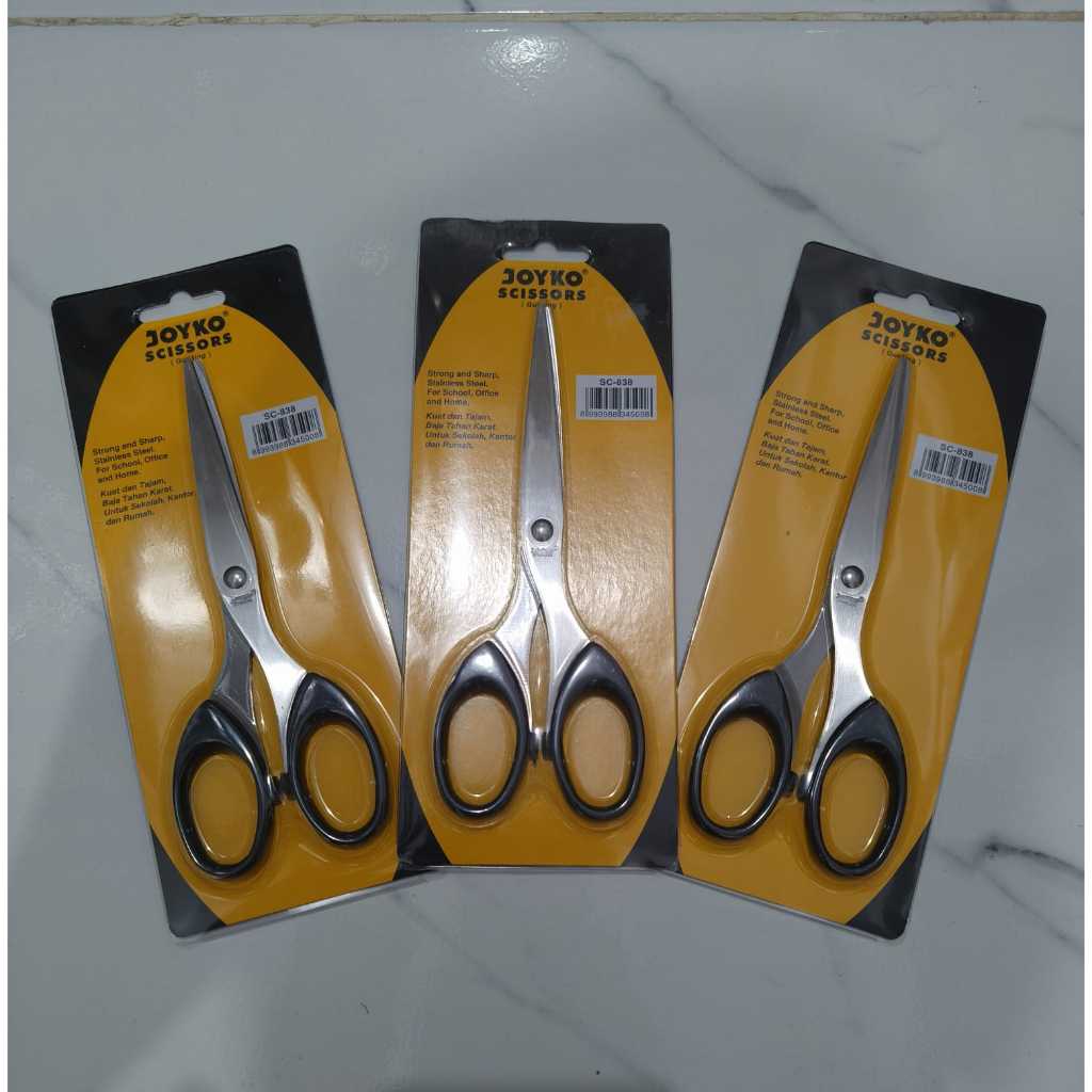 

Gunting / gunting SC 838 Joyko / gunting kertas / gunting sedang