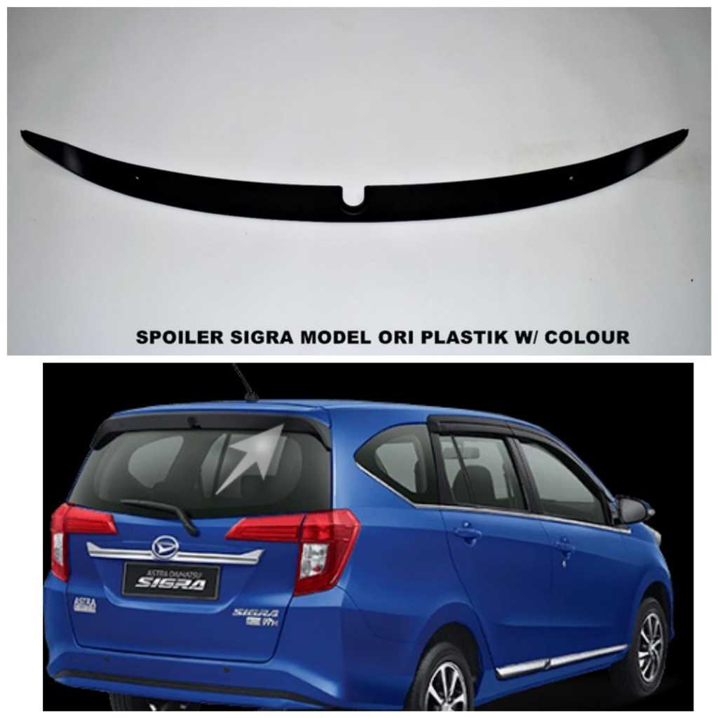 Spoiler calya / sigra model ori