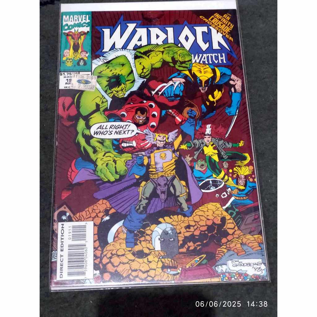 Marvel Comics - Warlock and Infinity Watch