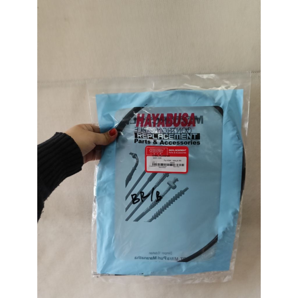 [1PC] KABEL KILOMETER NINJA RR MERK HAYABUSA KABEL KM MOTOR NINJA RR