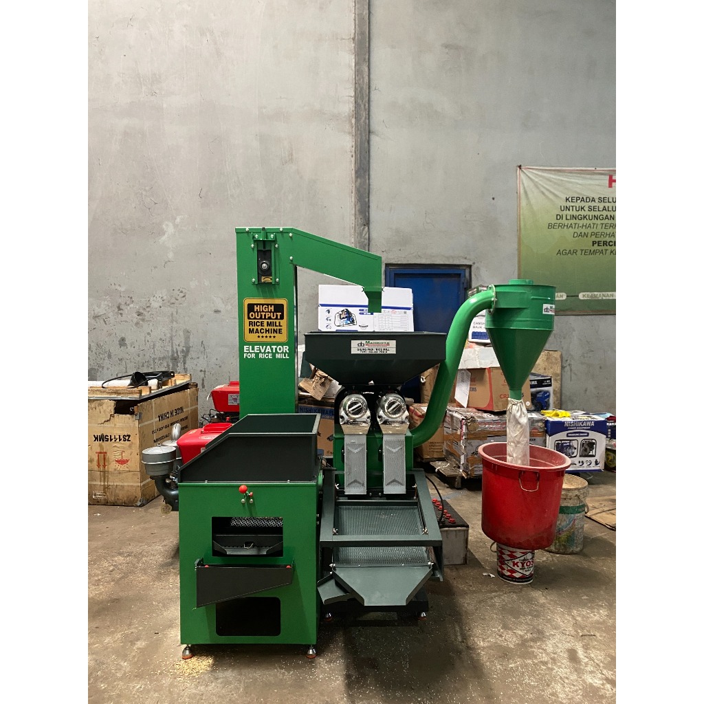 MAHKOTA MESIN GILING PADI / RICE MILL KD-650 PRO D KAPASITAS BESAR ORIGINAL BERGARANSI