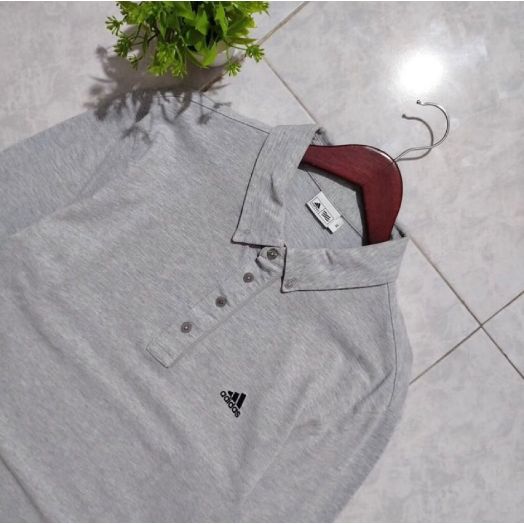 Polo T-Shirt Adidas Long Sleeve