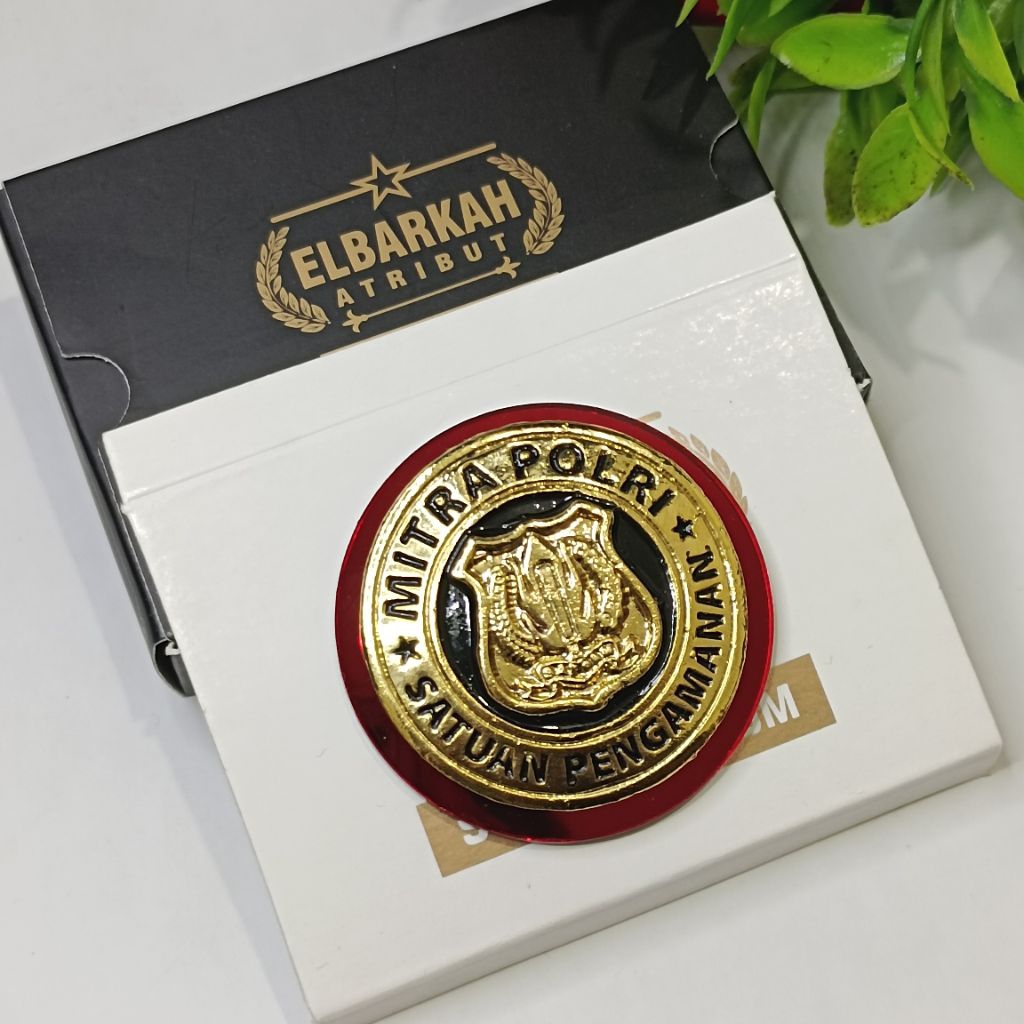 PIN MITRA POLRI/PIN ATRIBUT SATPAM/ATRIBUT SATPAM