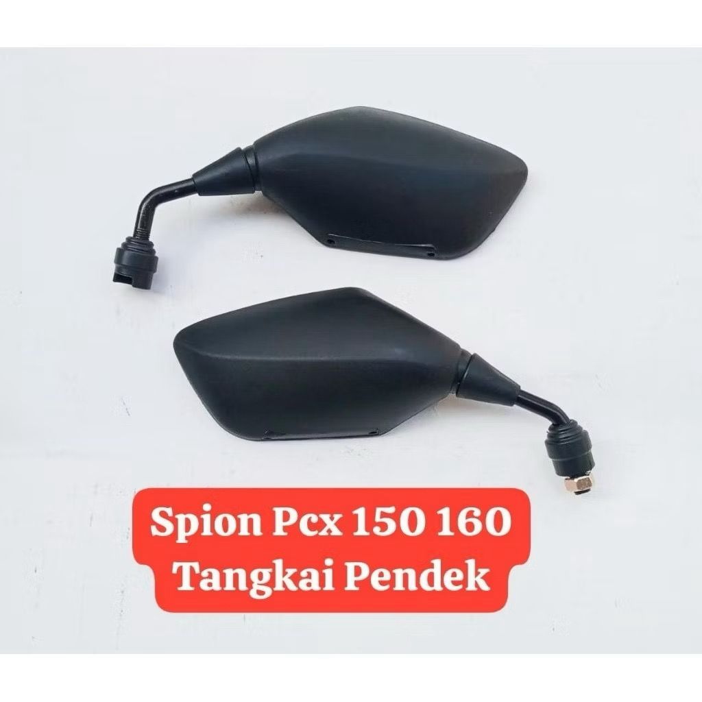 Spion PCX 150 160 Hnd Tangkai Pendek 11Cm Gagang Hitam CKD Hnd