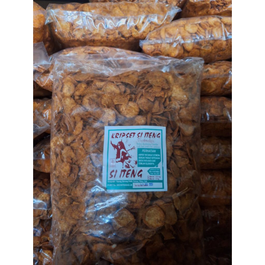 

KRIPSET /KERIPIK SETAN SI ITENG 2,5KG