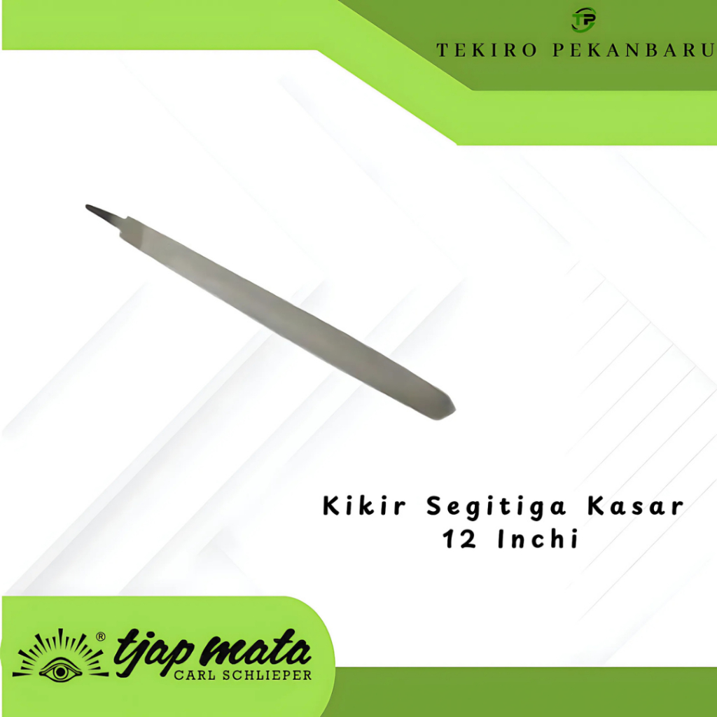 KIKIR TJAP MATA 12" / TJAP MATA / EYE BRAND KIKIR SEGI TIGA 12" KASAR TANPA GAGANG