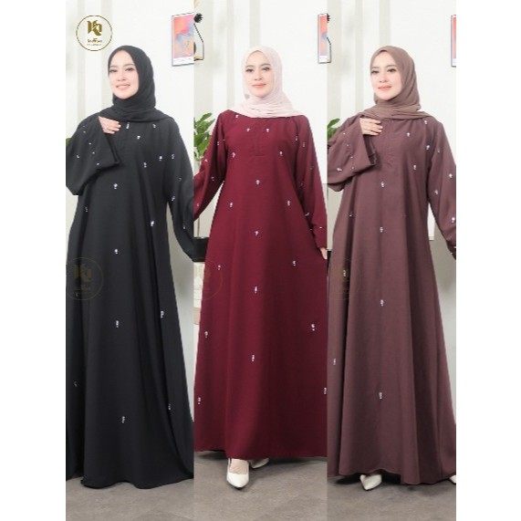 ABAYA AHZA MEWAH// GAMIS ABAYA FULL PAYET PREMIUM// GAMIS ABAYA TURKEY MEWAH// BY KAVSA