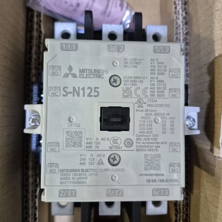 KONTAKTOR S-N125 SN-125 SN125 220V MITSUBISHI ORIGINAL