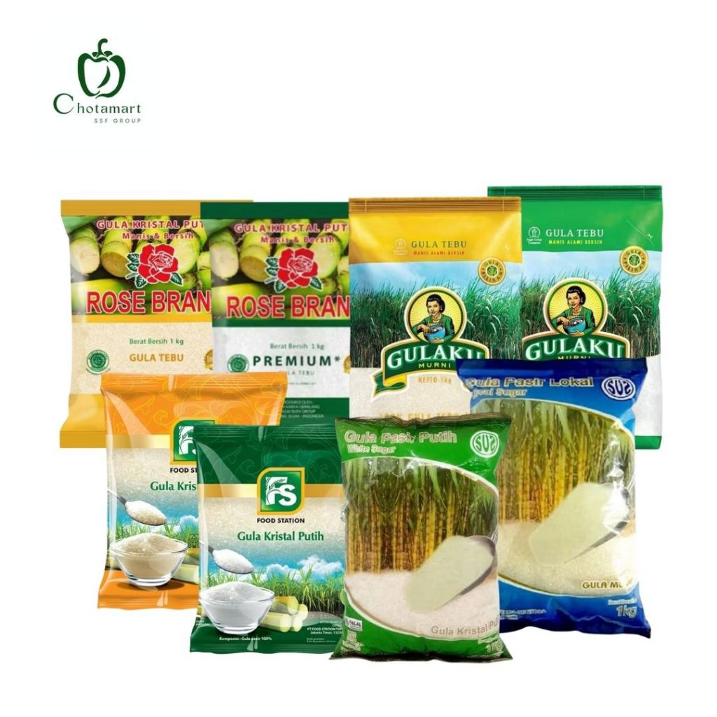 

FS Food Station Gula Pasir Kuning Hijau 1KG