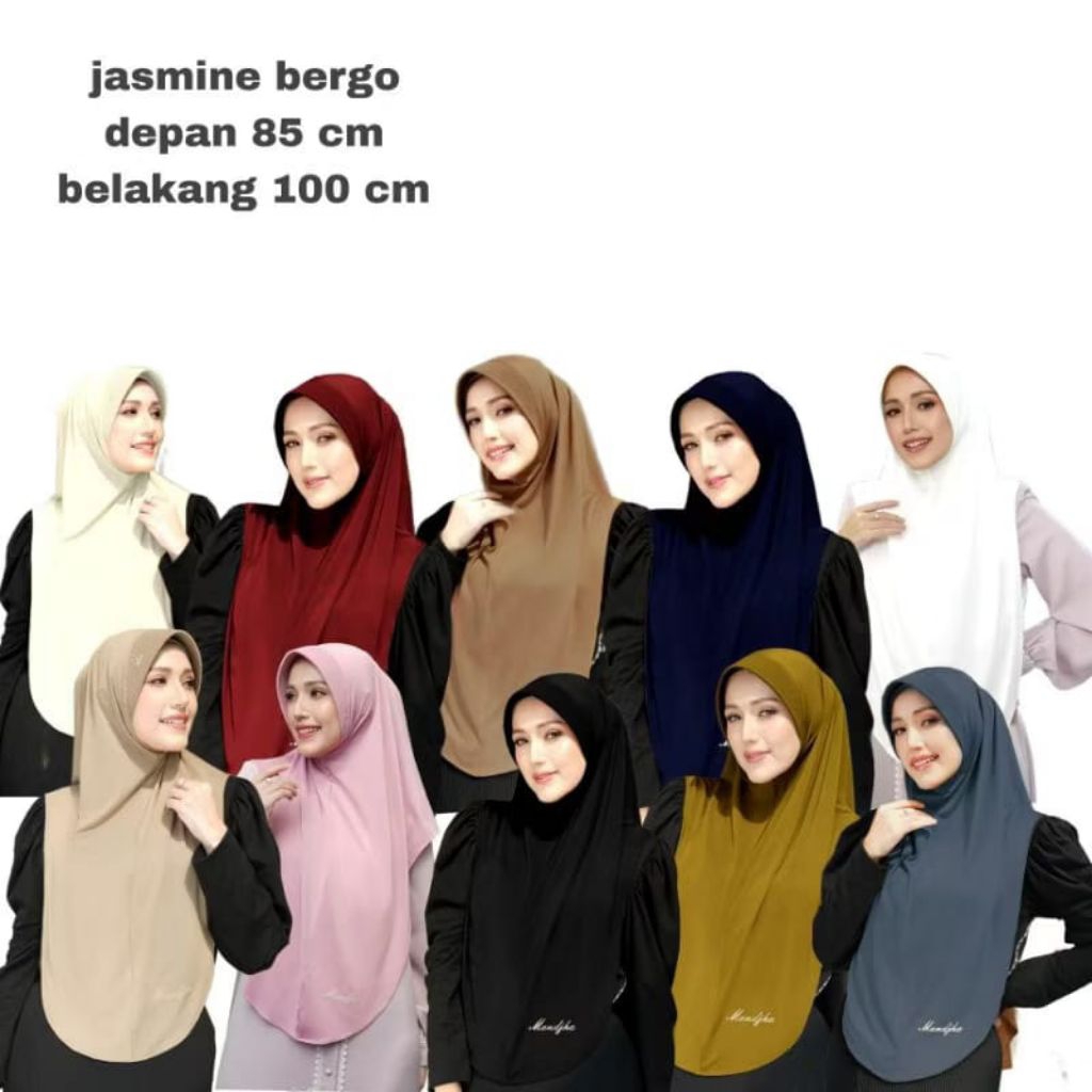 Hijab Mandjha Ivan Gunawan - JASMINE BERGO SERIES