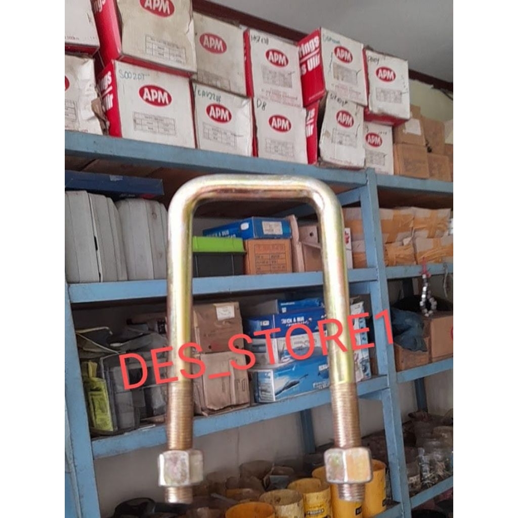 U BOLT BOL SPRING DEPAN ISUZU NKR66 NKR66 NKR71 NKR 71 ORIGINAL