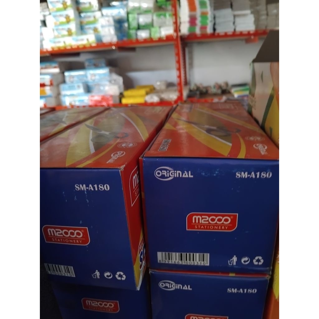 

Gunting Kertas Stainless Steel Scissors M2000/SM -A180 kemasan 12pcs