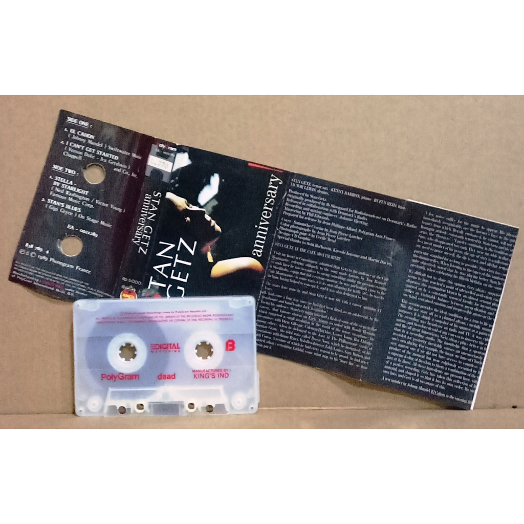 STAN GETZ - ANNIVERSARY - Kaset