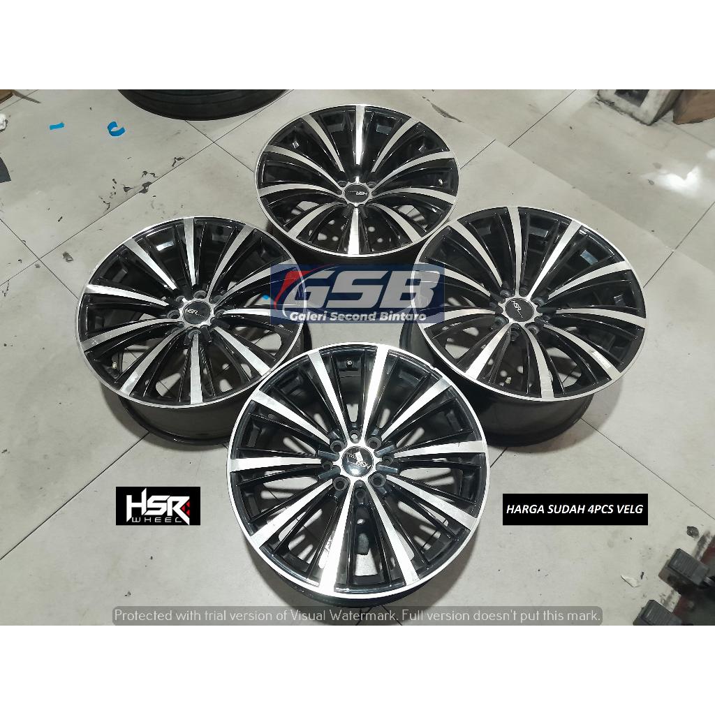 Velg mobil model JF LUXURY R17X7,5/9 8X100/114ET40B/P bisa untuk xenia,vios,altis dll