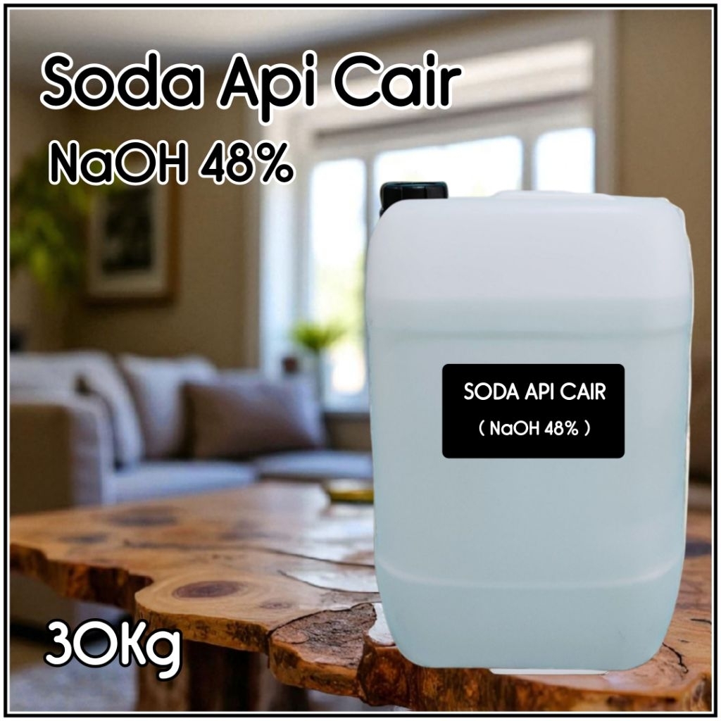 Caustic Soda 30KG / Soda Api Cair 30KG / NaOH Cair 48%