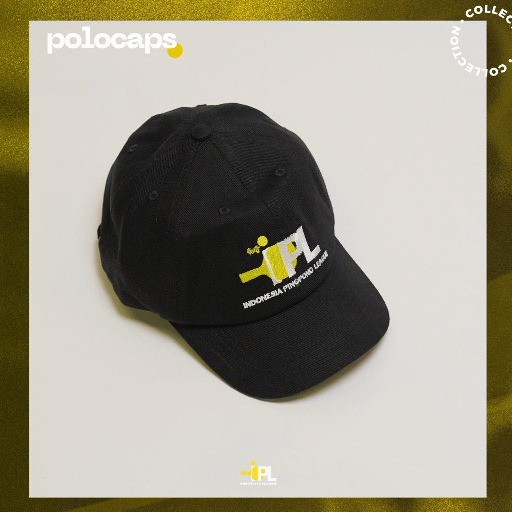 IPL MERCHANDISE Polocaps IPL Black