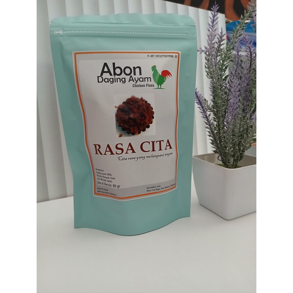 Abon Daging Ayam 100% Daging tanpa tulang tanpa kulit Rasa Cita Abon Daging Ayam
