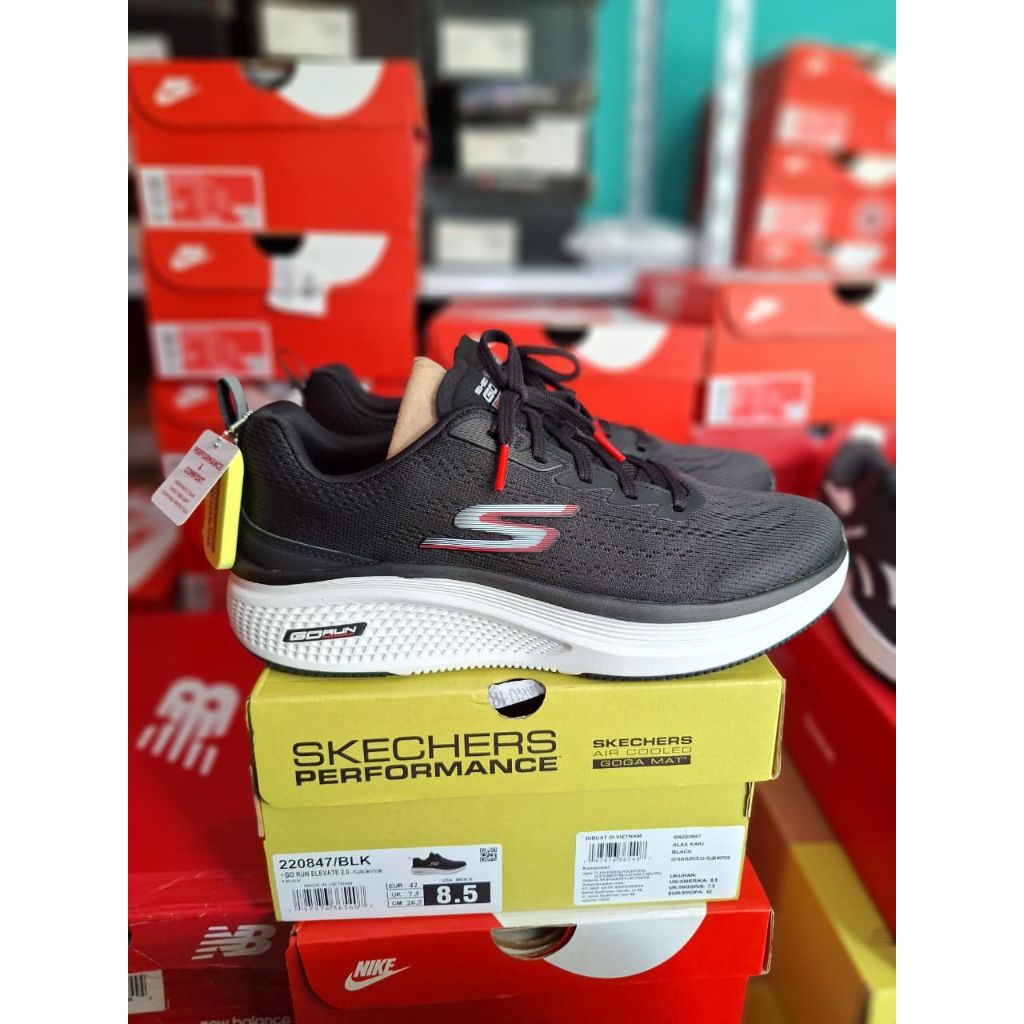 Sepatu Skechers Go Run Elevate 2.0-Fluid Motion Ori