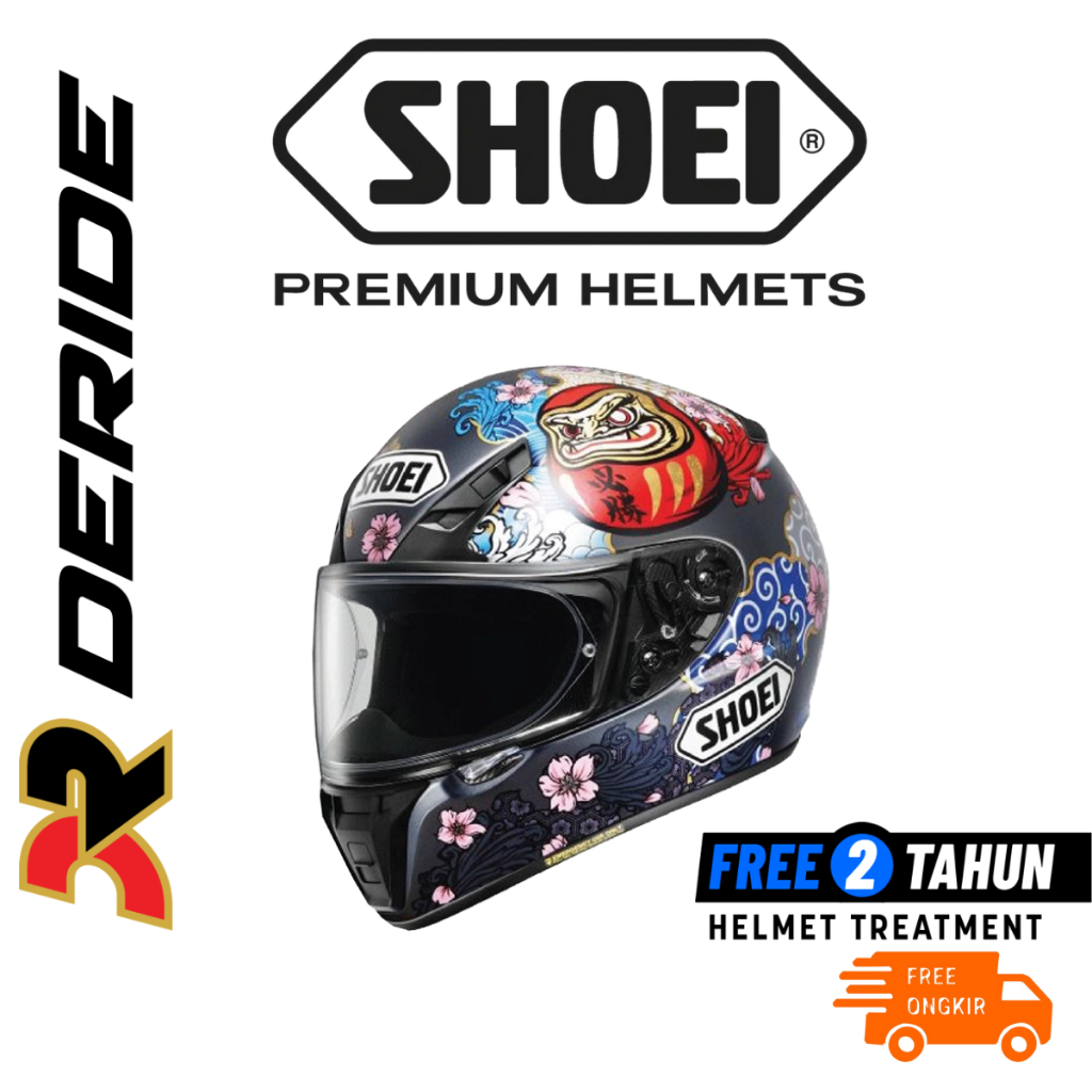 Shoei RYD Marquez Motegi5 TC-1 Helm Full Face SNI Original