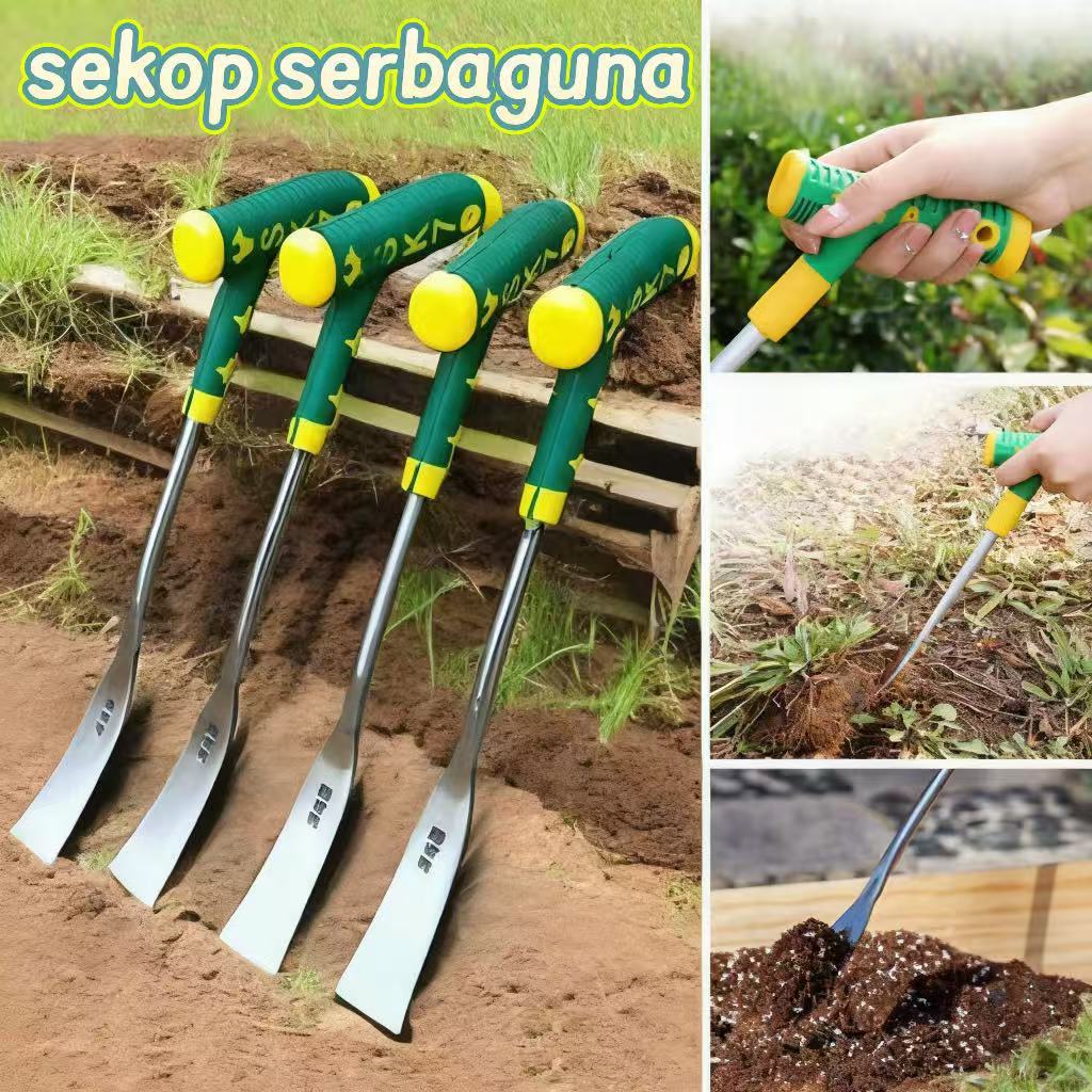 Sekop Berkebun Sekop Gali Tanah Baja Sekop Penggali Tanah Linggis Dodos Baja Alat Sekop Penggali Say