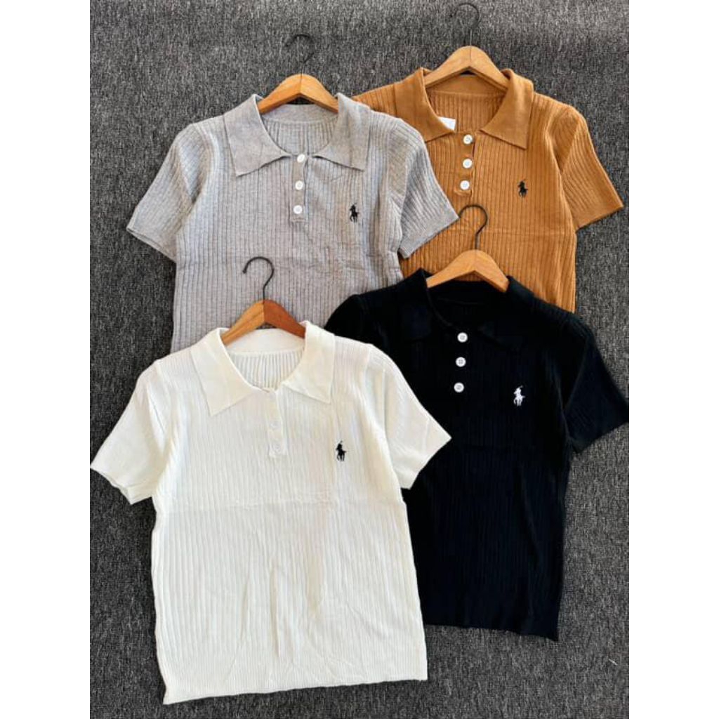 Polo RL Knit Top