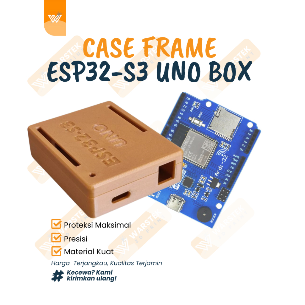Case Frame ESP32-S3 Uno Box Housing Casing Enclosure