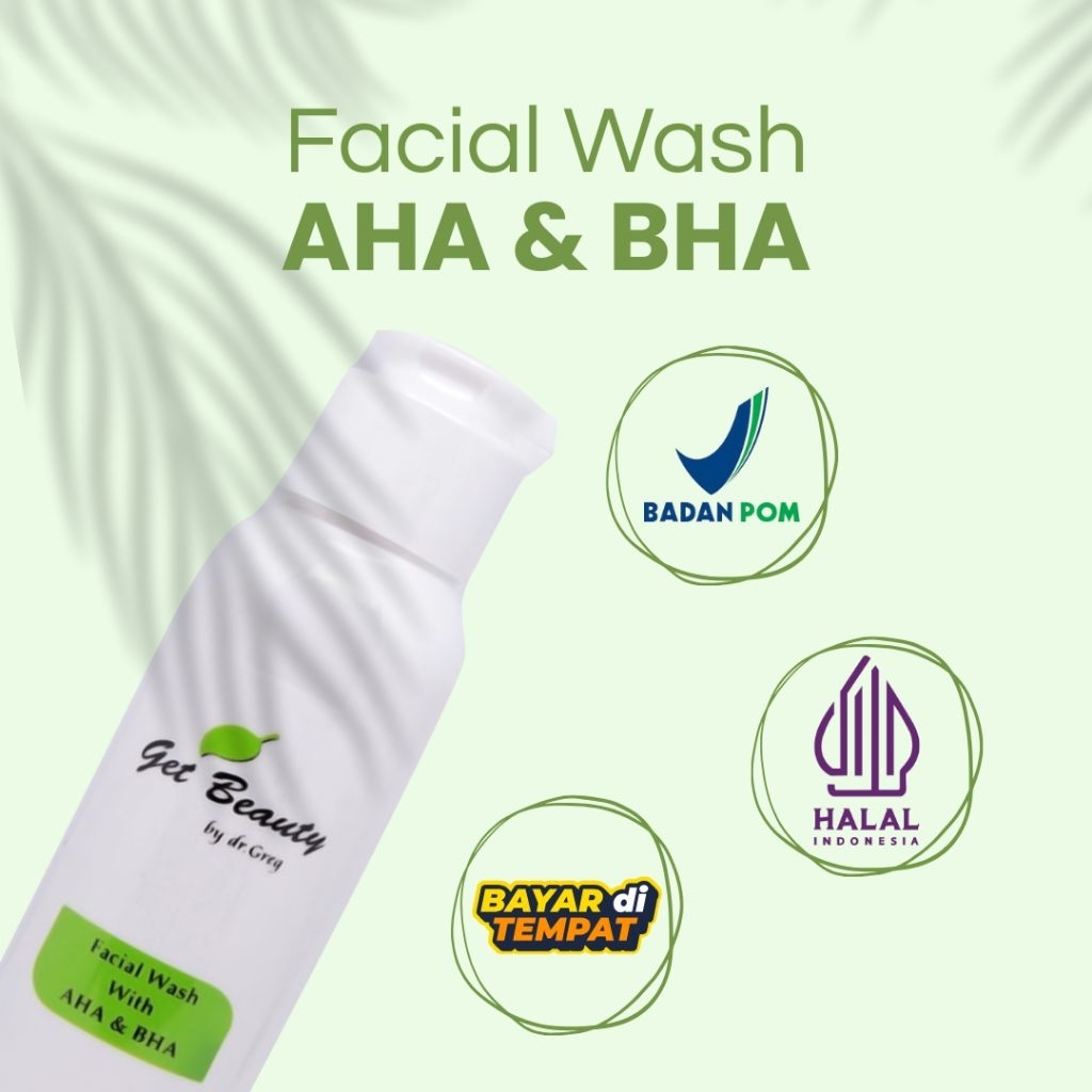 Get Beauty Facial Wash With AHA & BHA