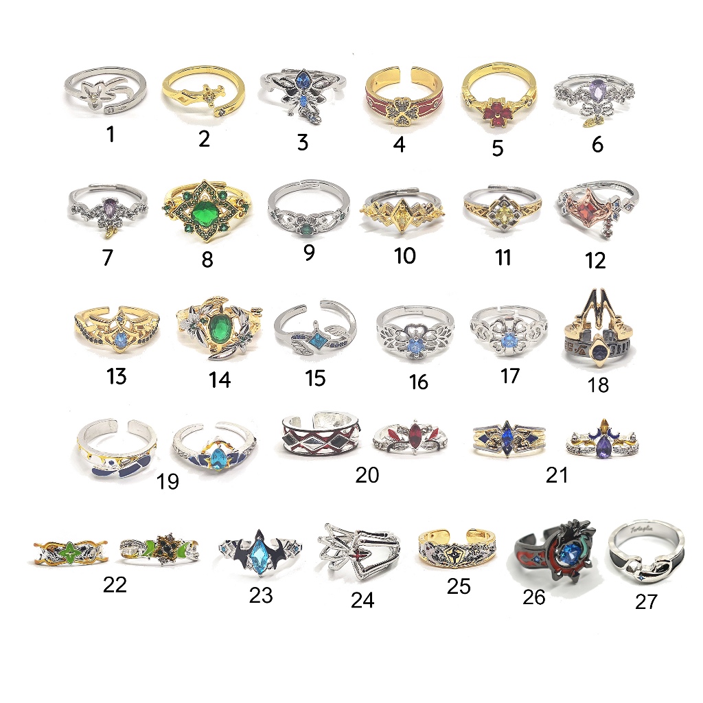 cincin besi genshin impact lumine aether