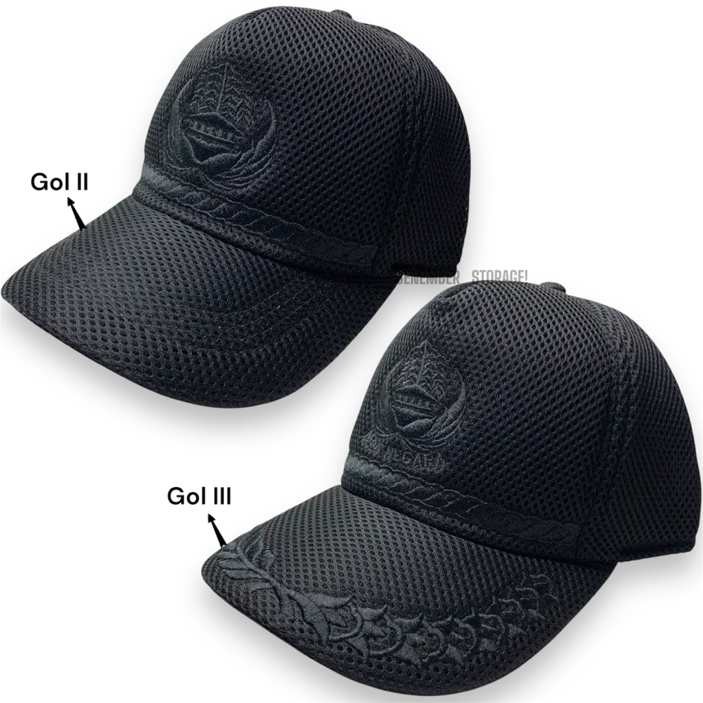 TOPI KORPRI HITAM - TOPI PNS - TOPI PEGAWAI - TOPI ASN - TOPI PPPK