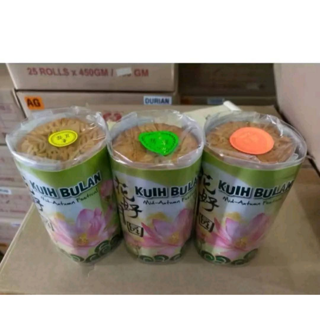 HALAL MOONCAKE MALAYSIA - KUE BULAN MALAYSIA ISI 4 PCS - MOONCAKE IMPORT - KUE BULAN IMPORT