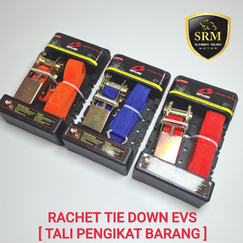 Rachet Tie Down EVS [ Tali Pengikat Barang ]