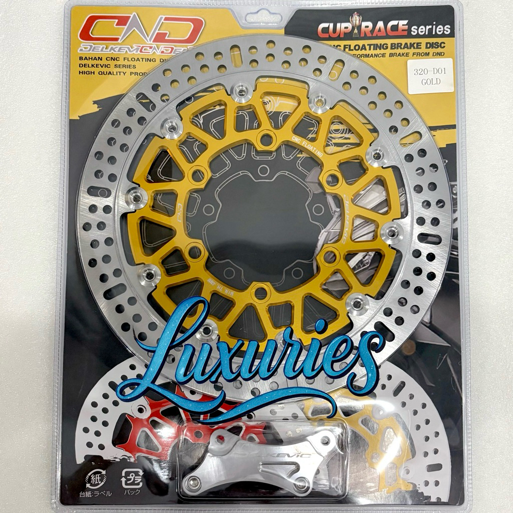 Disc Brake Piringan Cakram Depan Delkevic Cb 150 Old Tiger Old Mega Pro New 320mm Cnc Floating