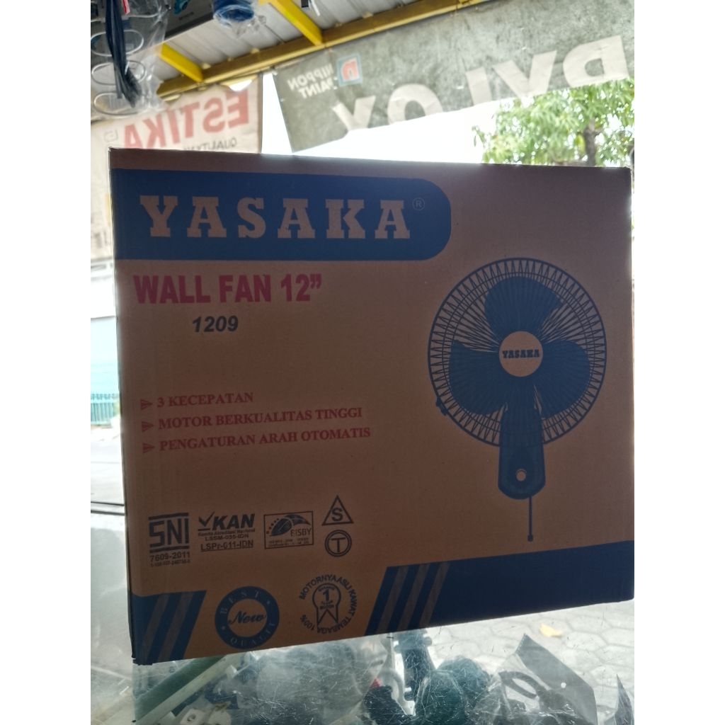 Kipas Dinding Yasaka 12"/Kipas Berkualitas/Kipas Dinding Murah