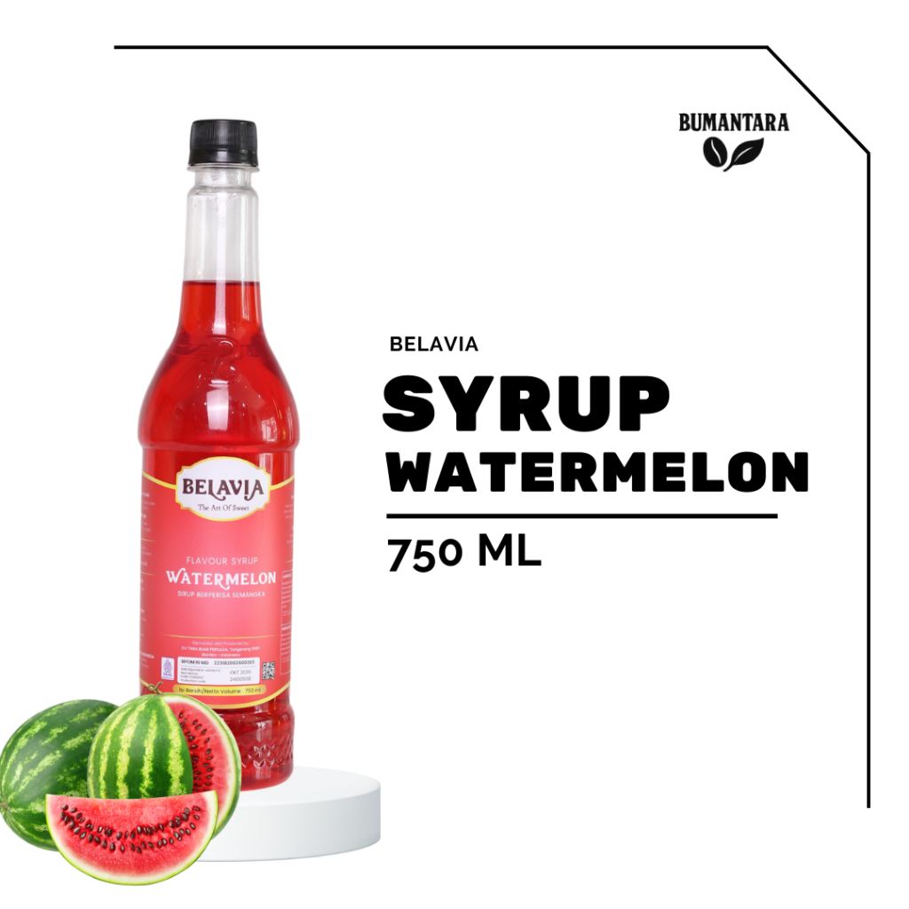 

Watermelon Syrup Belavia | Sirup Rasa Semangka | Bumantara